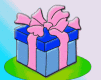 Gif animé amour cadeau
